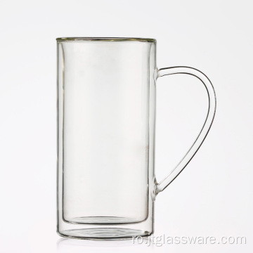 Sticla de băut cești de cafea din sticlă